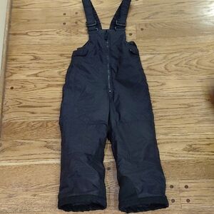 Columbia Kids Black Bib Snow Pants Size 4/5